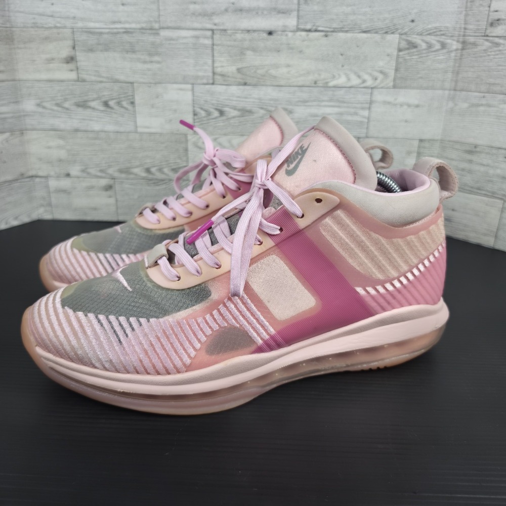 Nike Lebron X JE ICON‎ QS Tulip Pink "John Elliot" Mens Sneakers US 10
